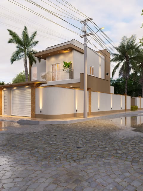 Residência contemporânea publicada pela LN Engenharia e Projetos